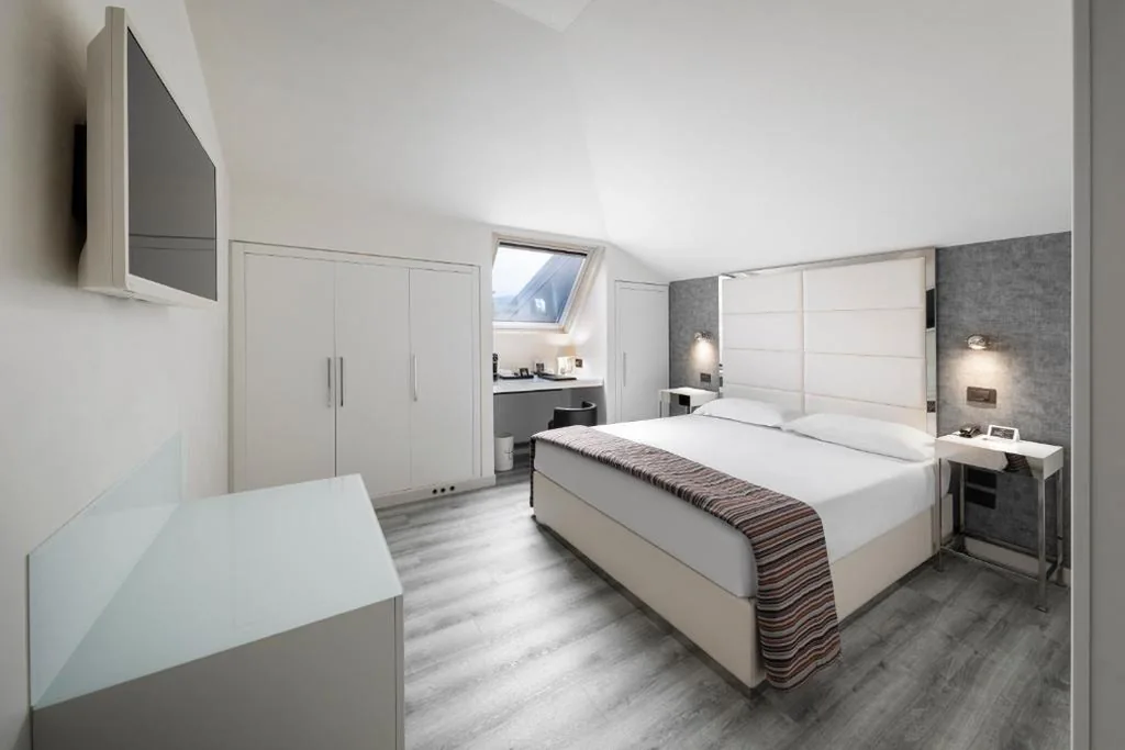 Classic Attic Room with Spa Access — LHP Hotel Montecatini Palace & SPA