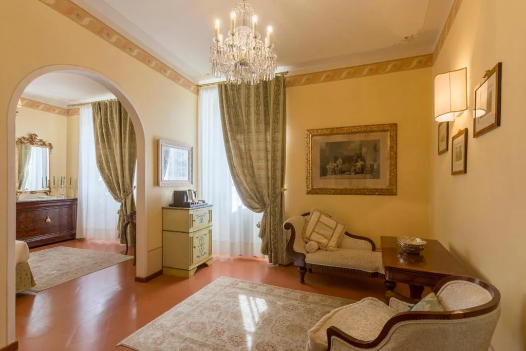 King Suite with Panoramic View — Hotel Villa Marsili