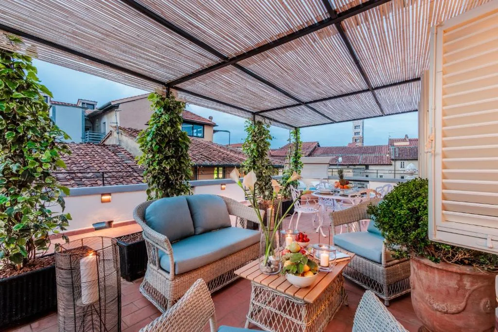 Toscana Lucca centro attico esclusivo con grande terrazza panoramica — foto 6