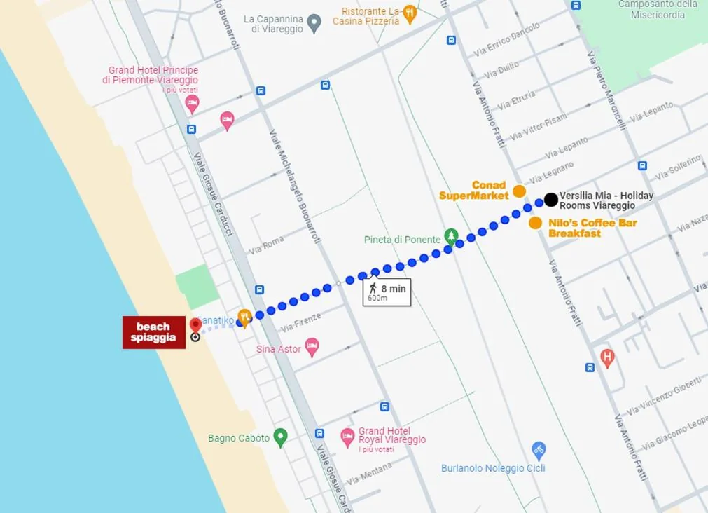 VERSILIA MIA – beach at 8min by walk! new rooms! air condition! — foto 5