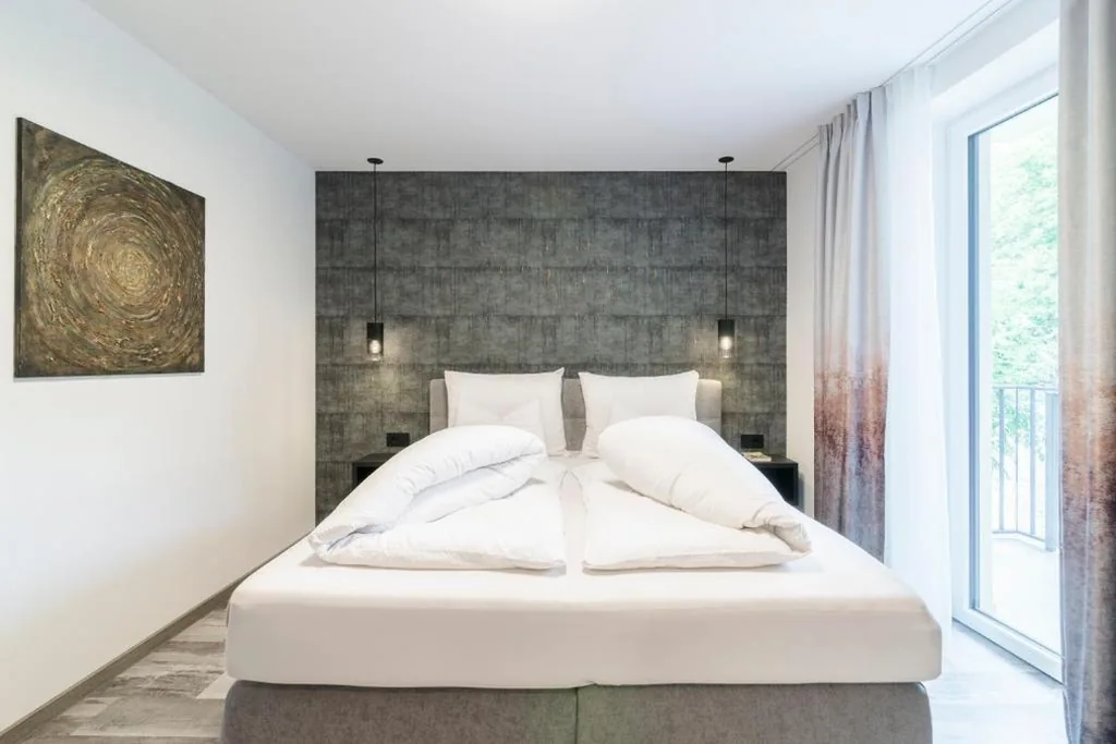 Appartamento con 1 Camera da Letto, Balcone e Vista Montagna — Sole Boutique Hotel