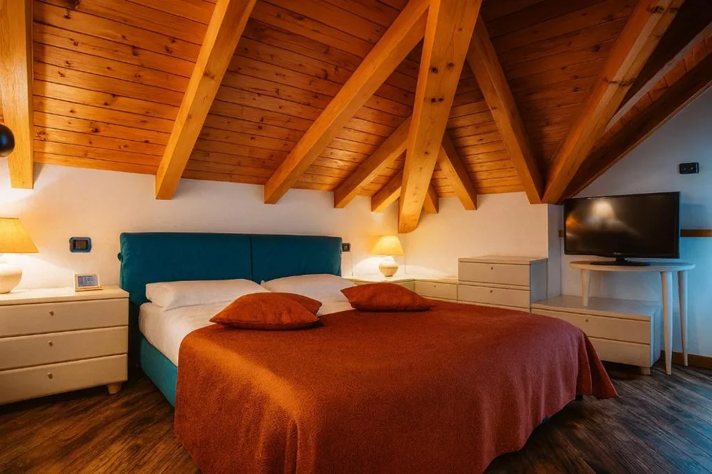 One-Bedroom Apartment - Attic — Hotel Benacus Panoramic