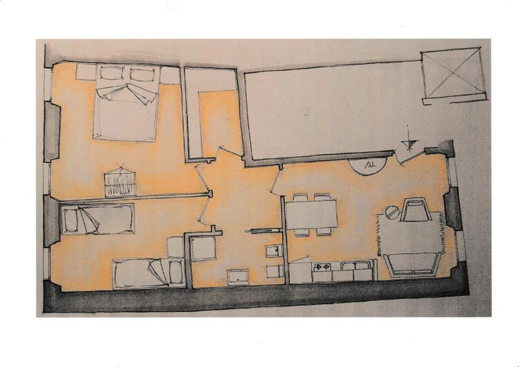 Appartamento con 2 Camere da Letto — Appartamenti LEON D’ORO