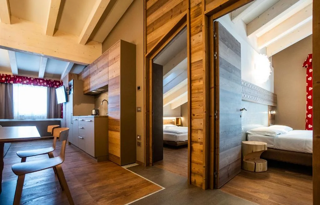 Appartamento con 2 Camere da Letto e 2 Bagni (6 Adulti) — Residence Antares