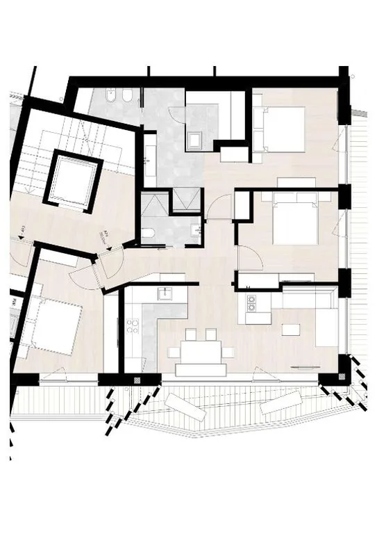 Apartment with Sauna — Residence Chalet L’Salvan
