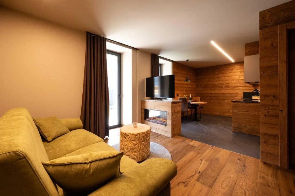 Appartamento Deluxe con 1 Camera da Letto e Vista Giardino — Arven slow living apartments – Ledro