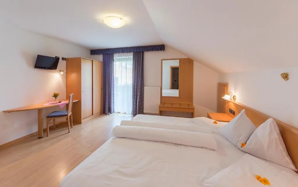 Camera Comfort Matrimoniale/Doppia con Letti Singoli con Vista Montagna — Hotel Gran Pre