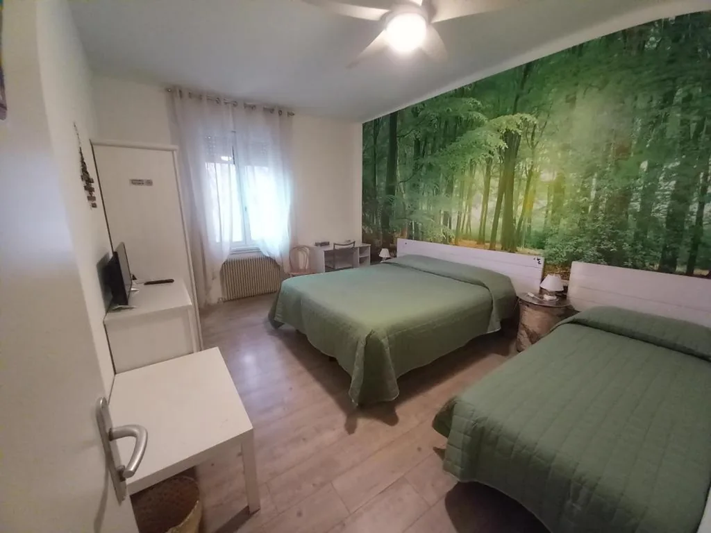 Camera Economy Matrimoniale/Doppia con Letti Singoli con Bagno Privato Esterno — Bed & Breakfast Al Nettuno