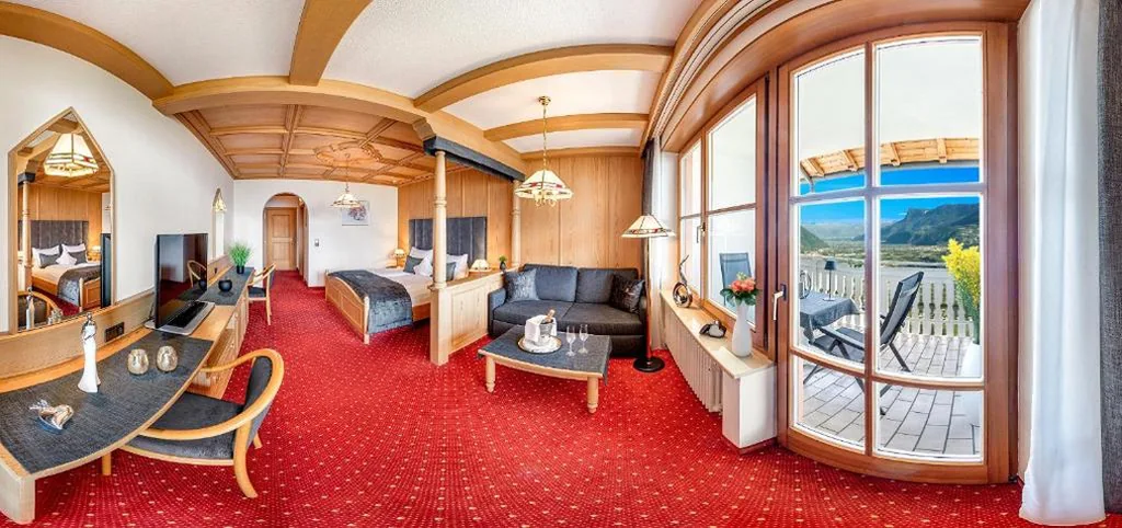 Camera Familiare con Vista Panoramica (2 Adulti + 2 Bambini) — Panorama Vital Hotel Rimmele