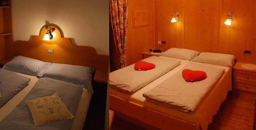 Camera Matrimoniale — Albergo Genziana