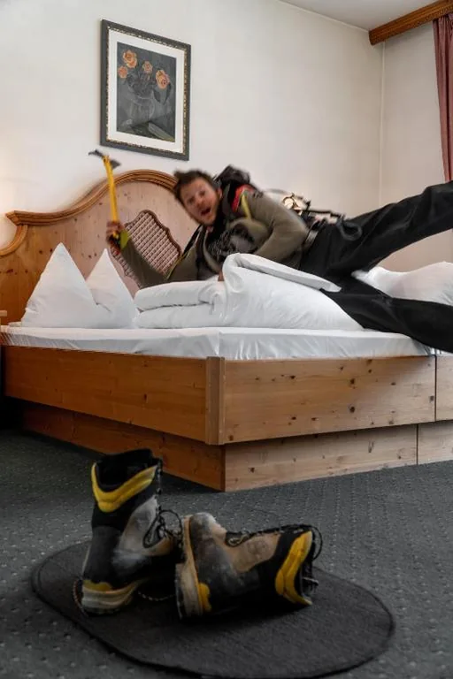 Camera Matrimoniale Budget — Hotel Wochtla Buam Aktivhotel am Kronplatz mit Sauna