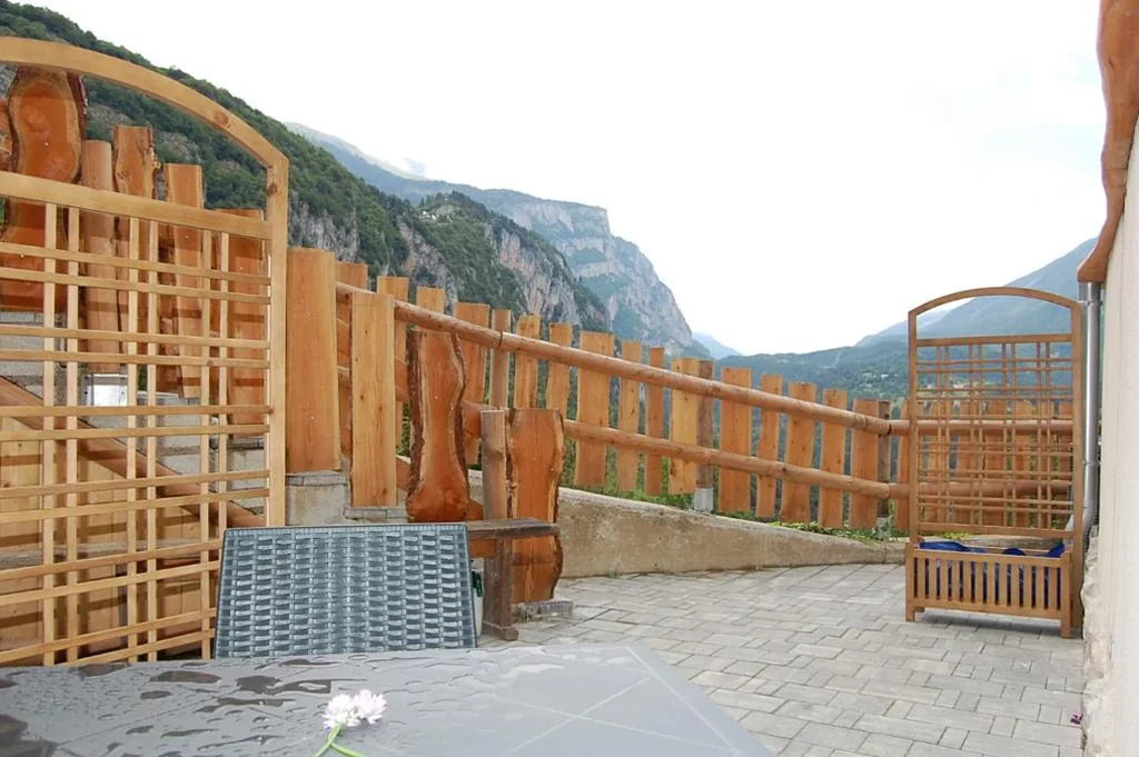 Camera Matrimoniale con Terrazza — Chalet Torcel Romantic Spa & Nature