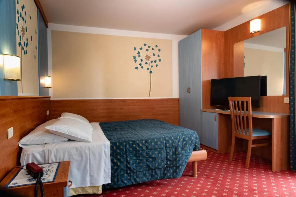 Camera Matrimoniale con Vista Montagna — Hotel Londra Slow Living Molveno