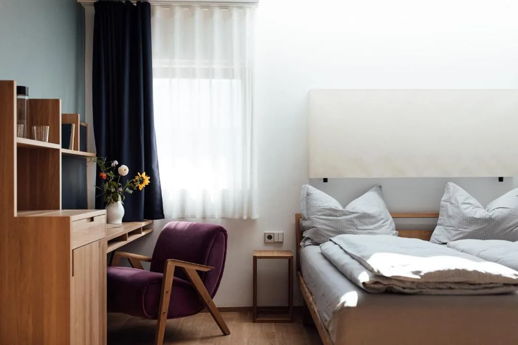 Deluxe Double Room with Balcony — Haus am Turm