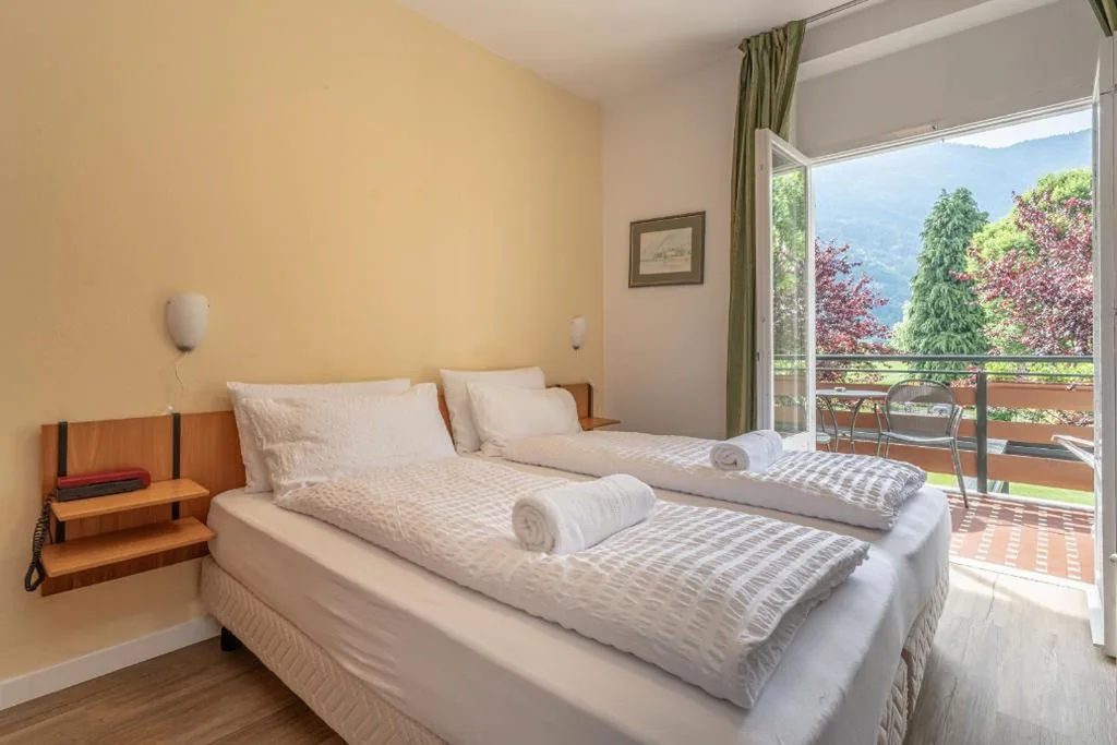 Double/Twin Room with Balcony — Garden Hotel Bellariva