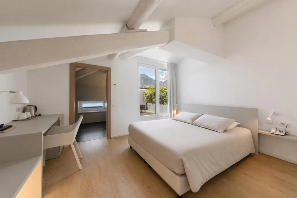 Single-Use Double Room with Lake View — Hotel Lago Di Garda