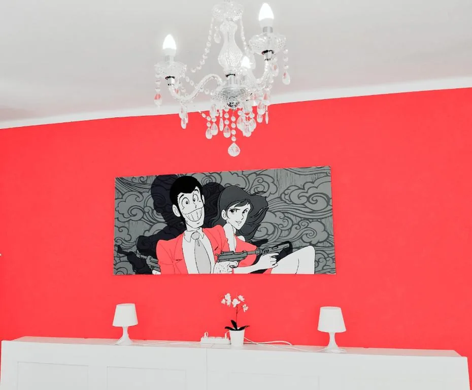Camera Quadrupla con Bagno Privato Esterno — B&B Lupin Trento
