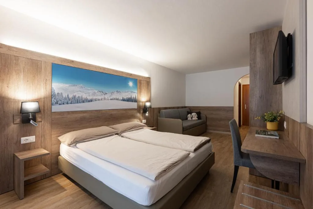 Camera Quadrupla — Hotel Alpen