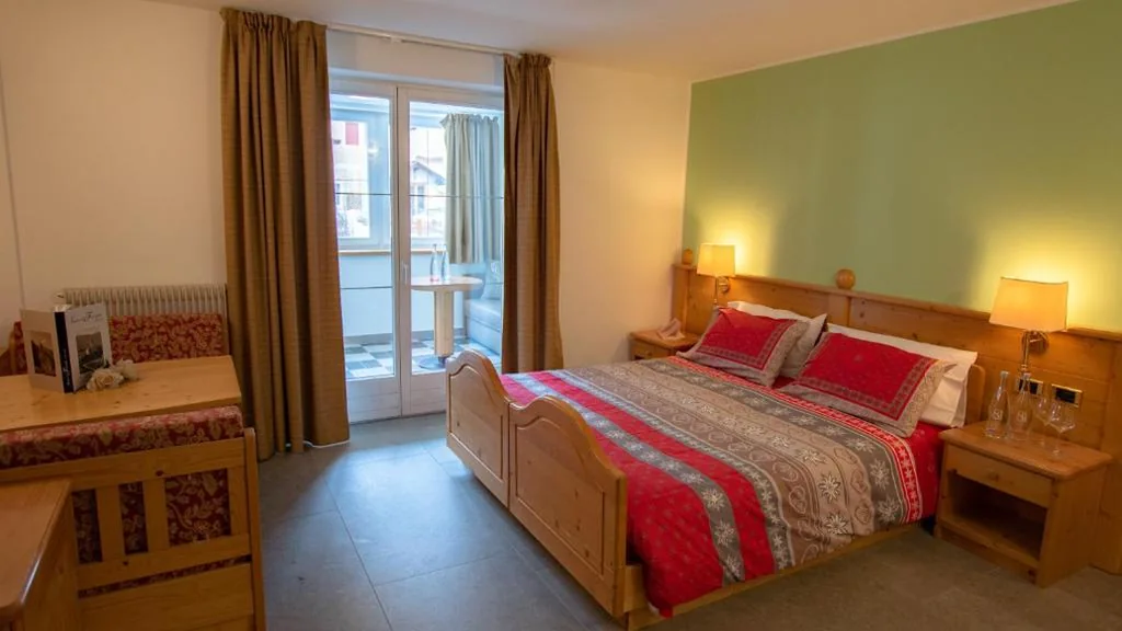 Camera Quadrupla — Hotel Diamant Park