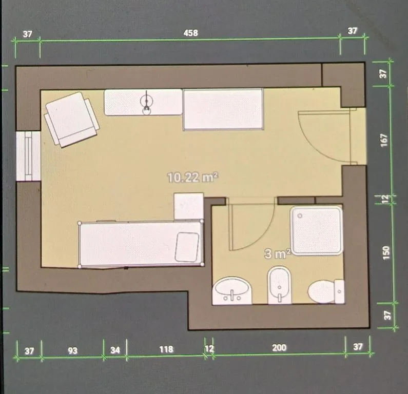 Single Room with Private Bathroom — Hotel Paganella