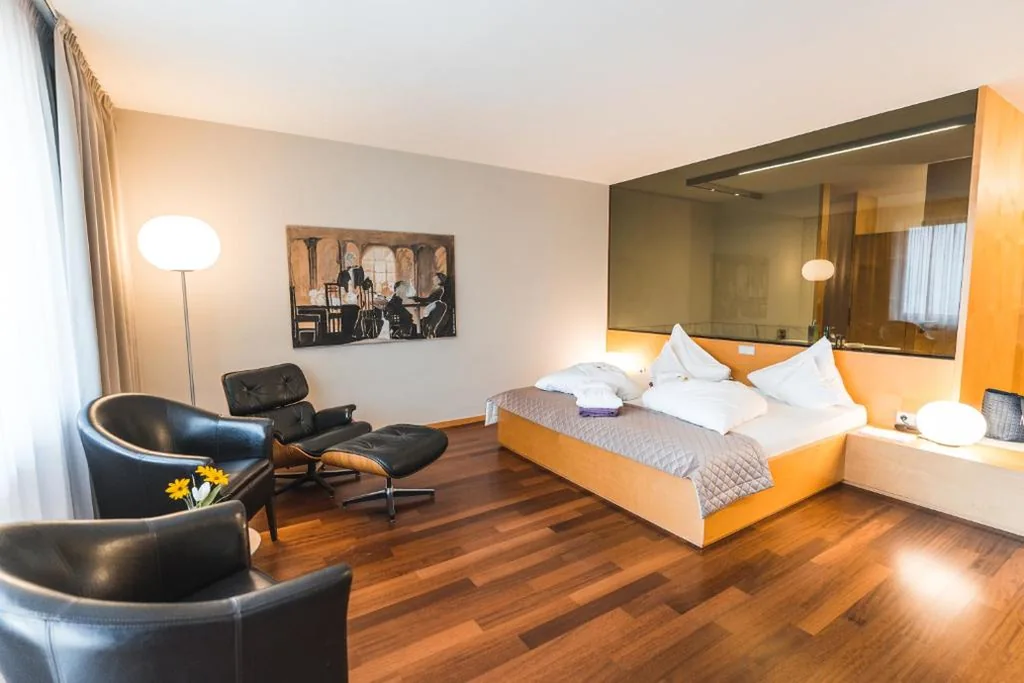 Camera Singola Deluxe con Balcone — Parkhotel Marlena – Adults Only