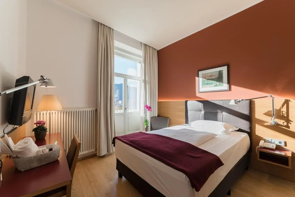 Superior Single Room with Balcony — Hotel Stiegl Scala