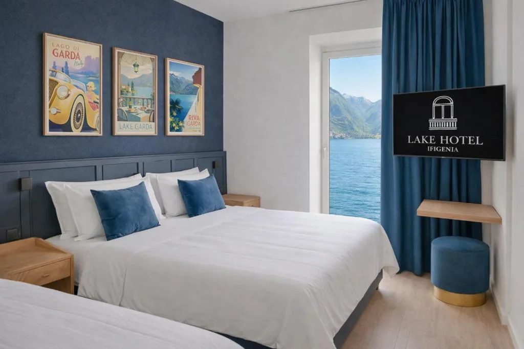 Triple Superior Room with Lake View — Lake Hotel Ifigenia