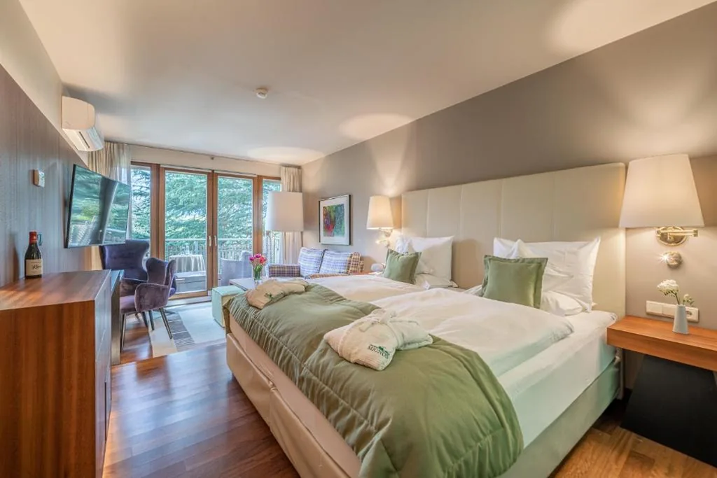 Junior Suite con Balcone — Hotel Mignon Meran Park & Spa