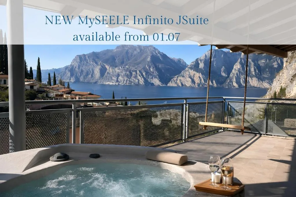 Junior Suite Deluxe con Terrazza e Vista Lago — MySEELE Garda Active Hotel