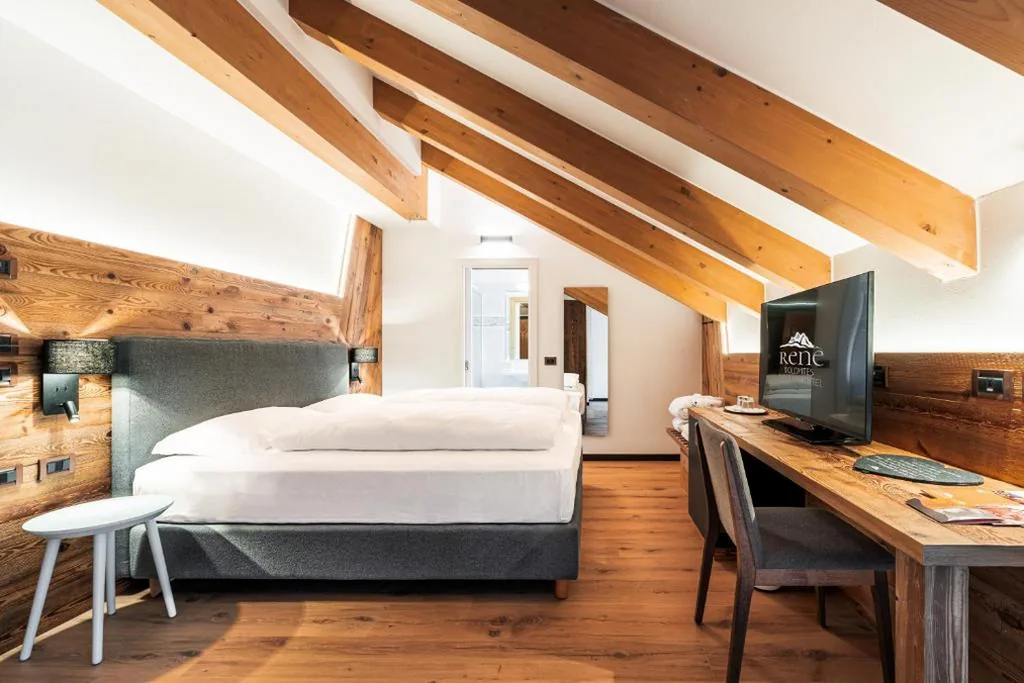 Mansarda Superior — Renè Dolomites Boutique Hotel – Adults Preferred