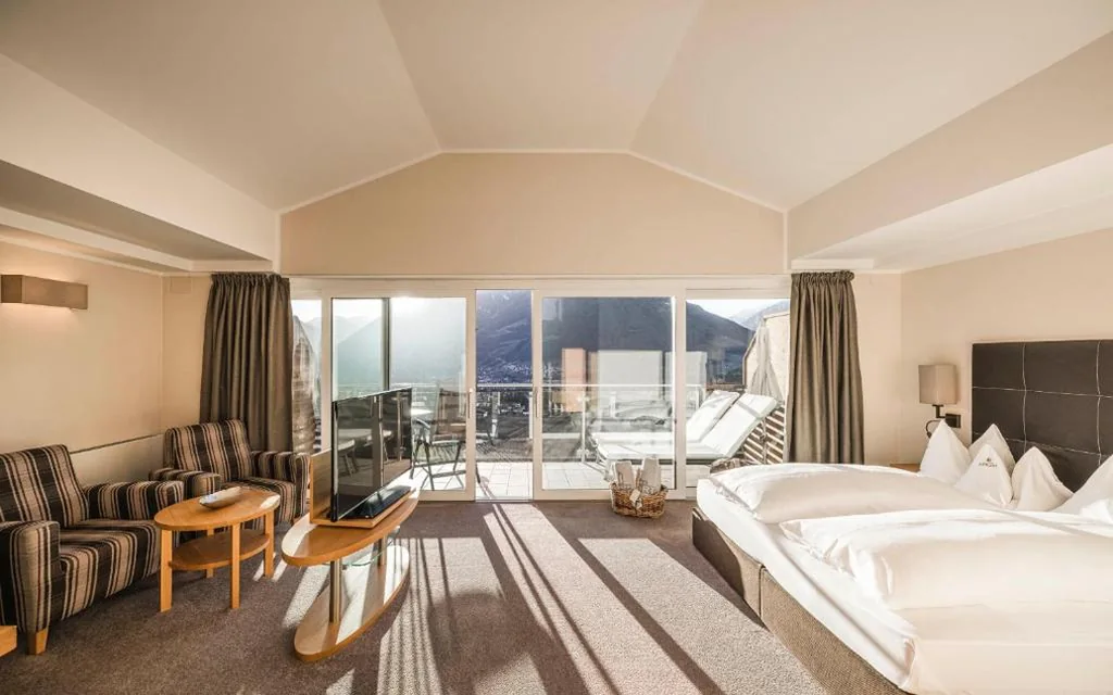 Monolocale con Vista Montagna — Hotel Mitterplatt (Schenna Resort)