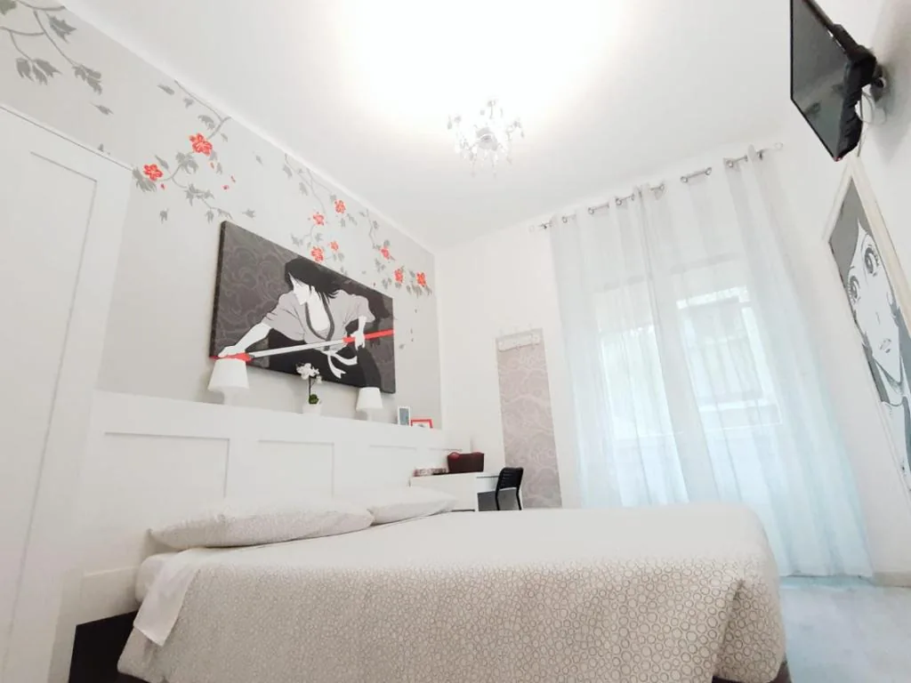 Sistemazione Familiare con 2 Camere e Bagno Privato Esterno — B&B Lupin Trento