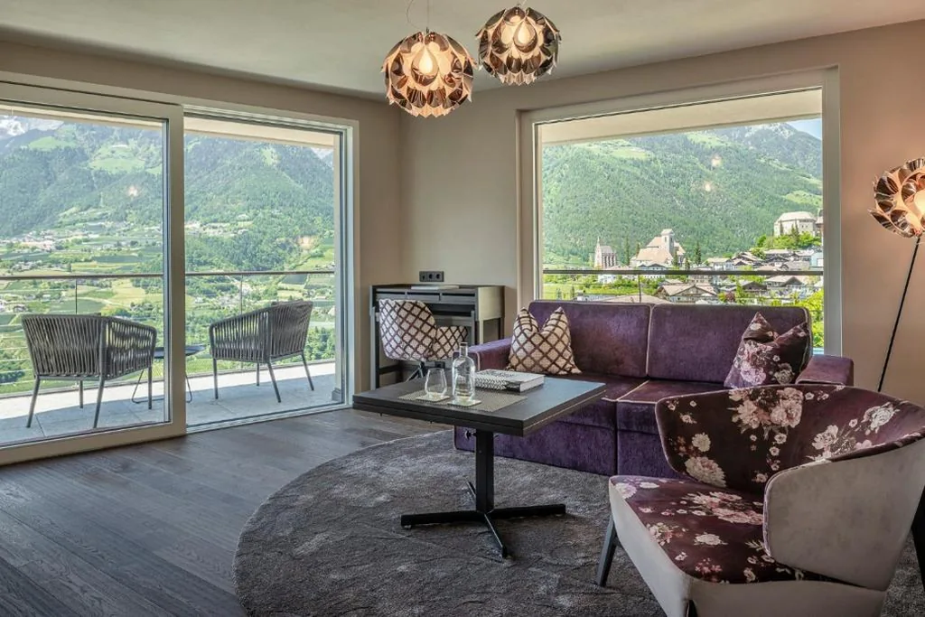 Panorama Suite with Infrared Sauna, Balcony and Accessible Facilities — Prunner Luxury Suites – Adults Only