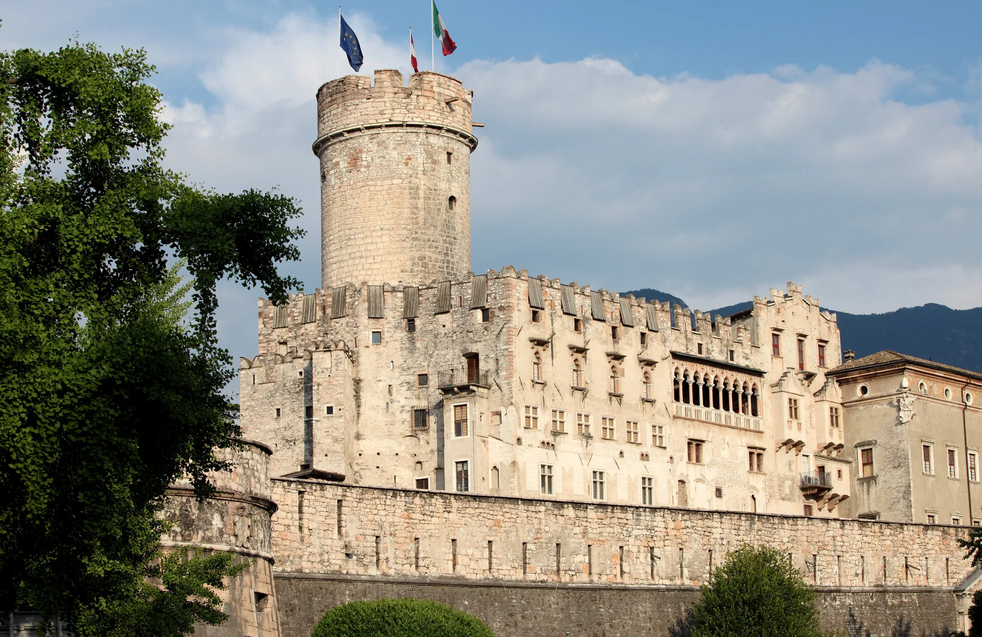Il Castello del Buonconsiglio a Trento