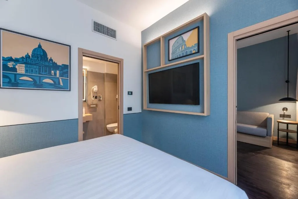 Two-Bedroom Double Family Room — Hilton Garden Inn Rome Colosseum