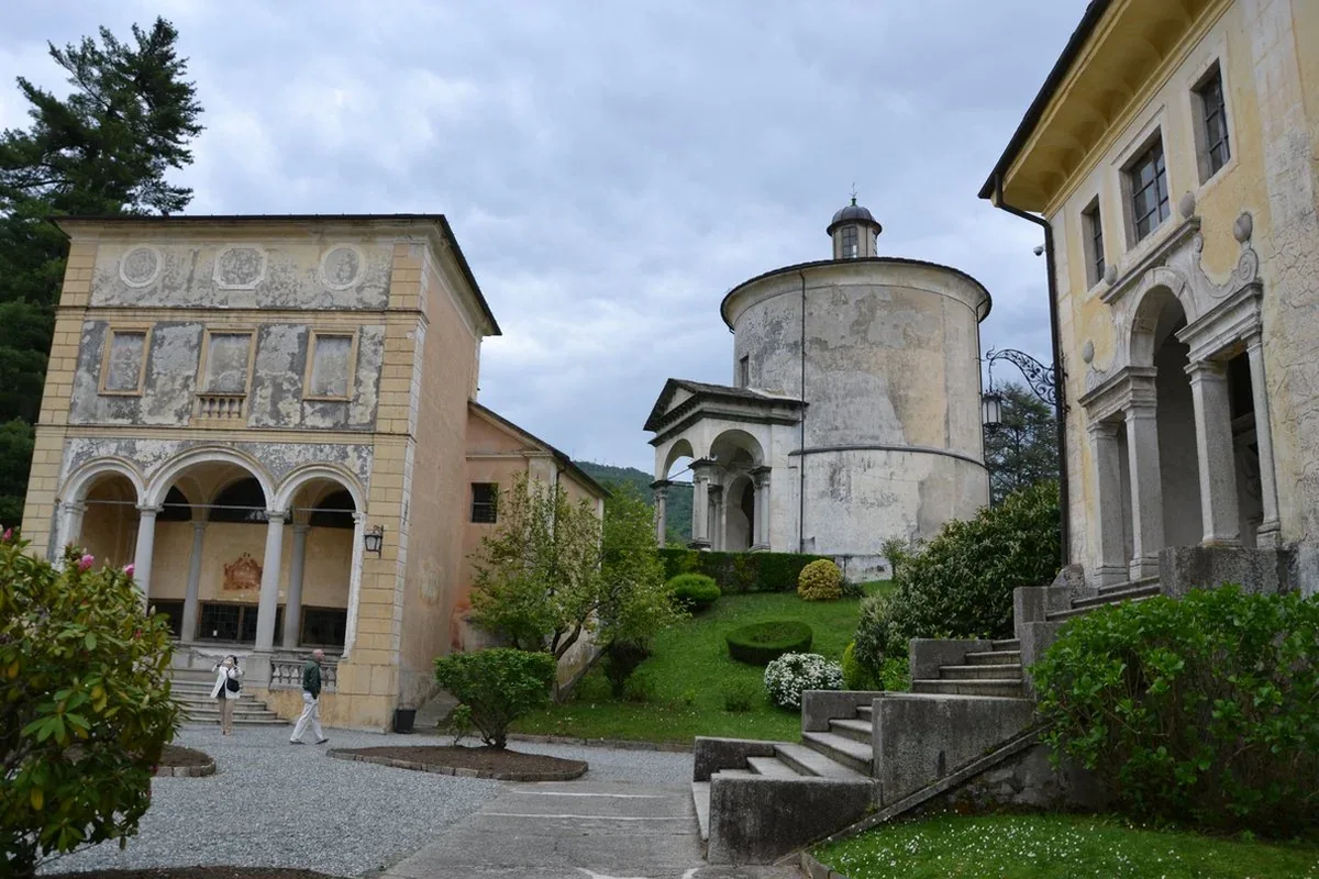 Varallo in Valsesia con il Sacro Monte patrimonio UNESCO