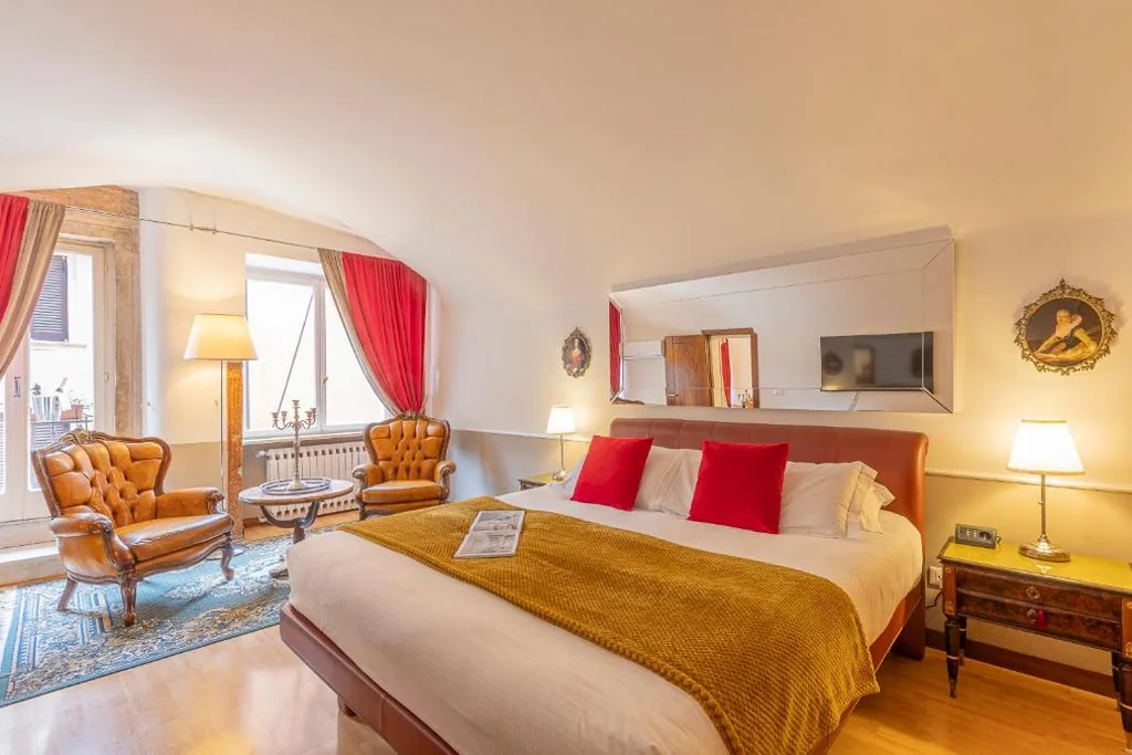 Ampio Appartamento con 1 Camera da Letto e Balcone — Corte Realdi Suites Piazza Erbe