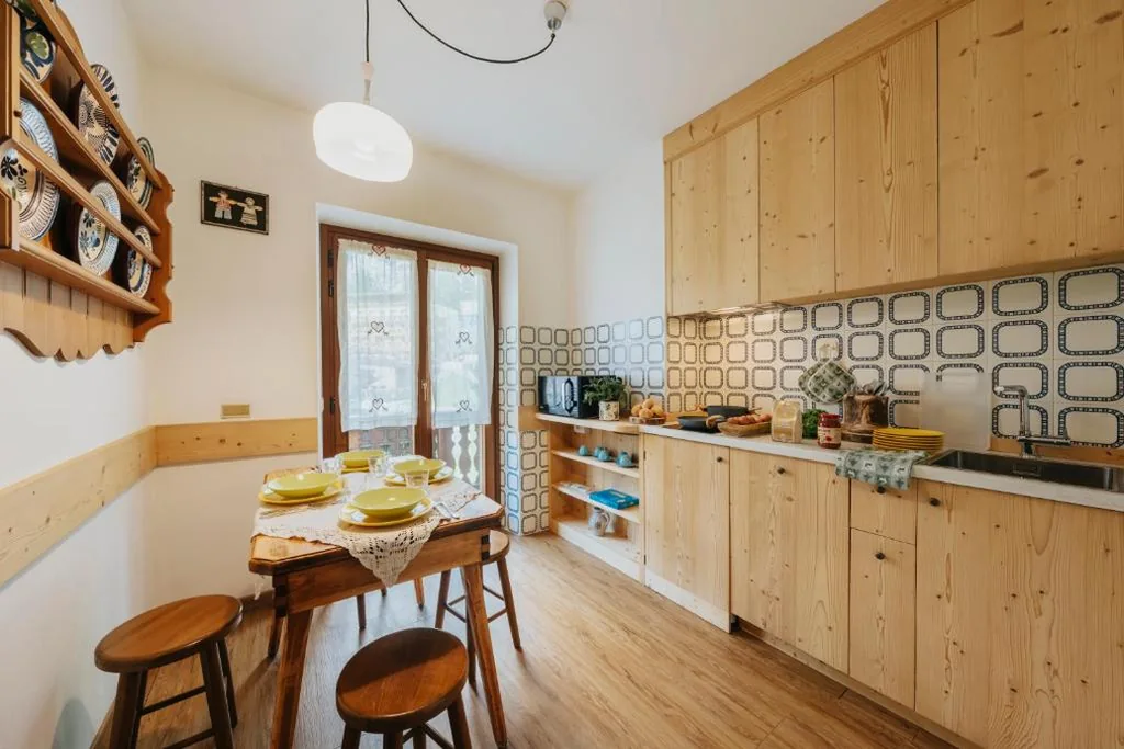Apartment with Balcony — Hotel Panda Cortina- ricarica auto elettriche