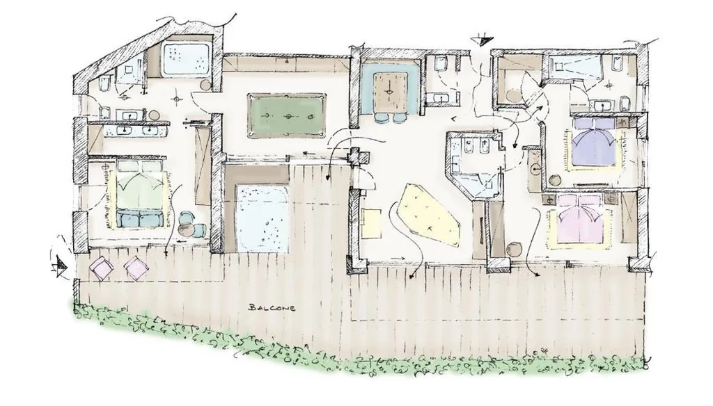 Three-Bedroom Premium Apartment — Dolomiti Lodge Alverà