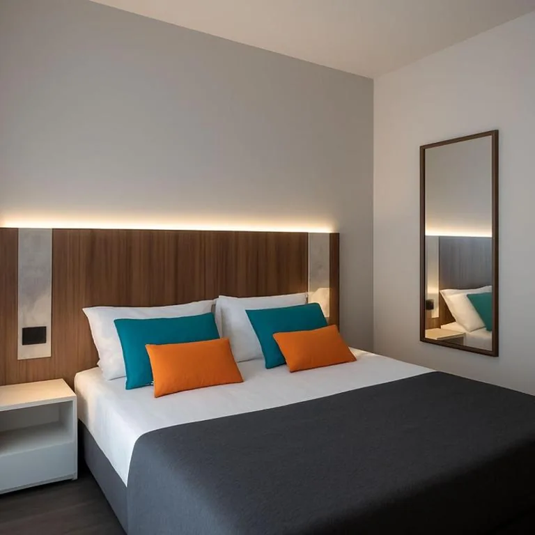 Room with French Bed — Hotel Miramare