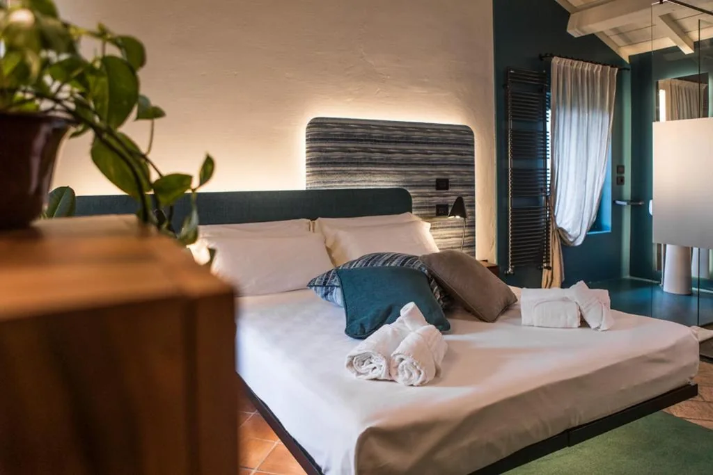 Camera Deluxe Matrimoniale/Doppia con Letti Singoli con Vista Città — Cà Toresele Relais Osteria Garden