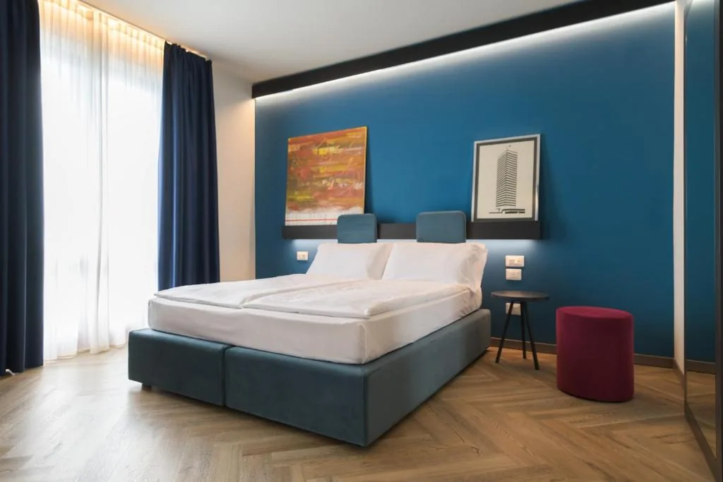 Camera Deluxe Matrimoniale/Doppia con Letti Singoli con Vista Lago — Hotel all’Azzurro