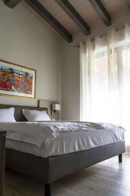 Deluxe Double or Twin Room with Lake View Balcony — Hotel Relais Agli Olivi