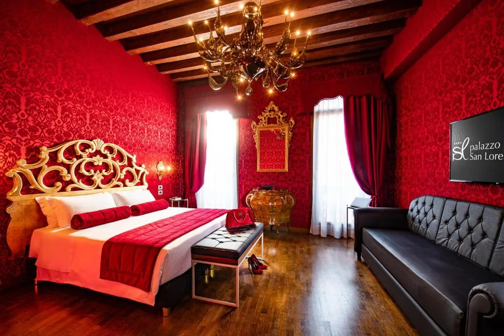 Camera Deluxe Matrimoniale/Doppia con Letti Singoli con Vista Canale — Palazzo San Lorenzo