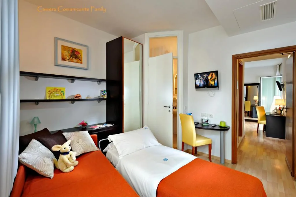 Camera Familiare con Vista Mare Laterale — Majestic Beach Hotel & Wellness