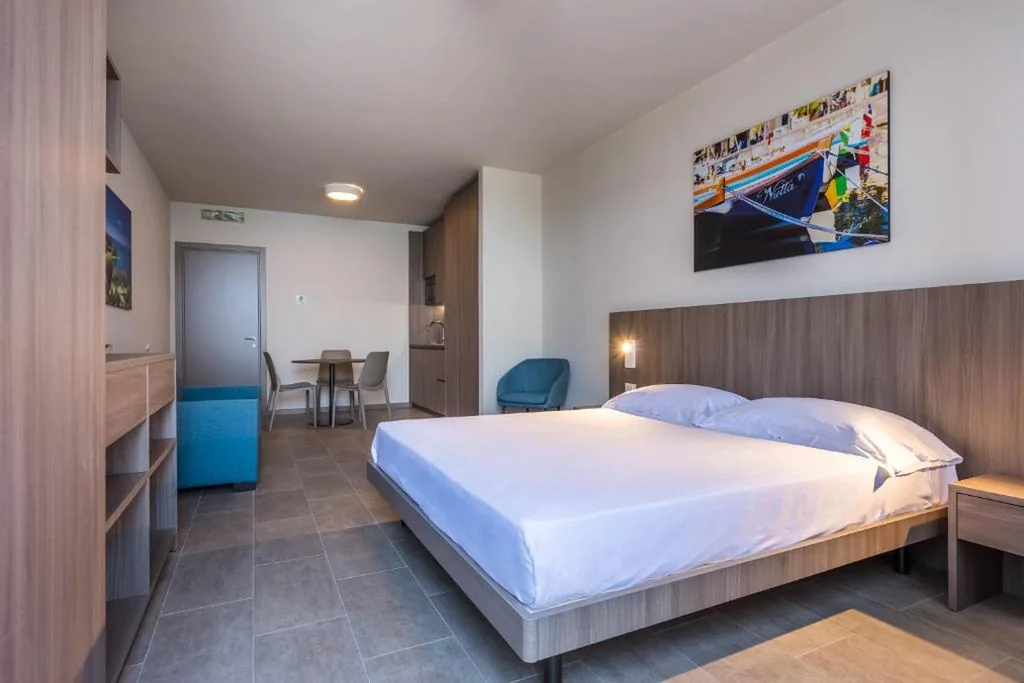 Double Room with Patio — Le Torri Del Garda FamilySPA Resort