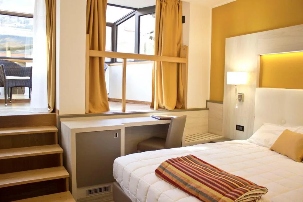 Deluxe Double Room with Balcony — Hotel Dolomiti