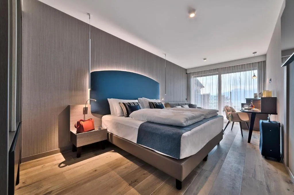 Deluxe Double Room with Terrace and Lake View — Villa Remo by Hotel Galvani
