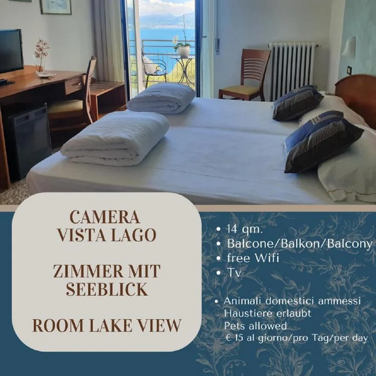 Double or Twin Room with Balcony — Hotel 2 Palme