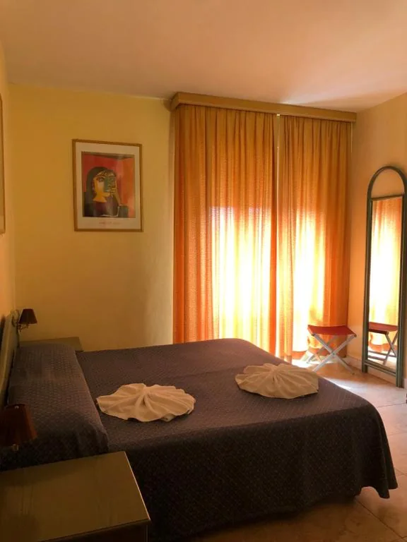 Double or Twin Room with Balcony — Hotel AMALFI & Restaurant Karaoke Bar